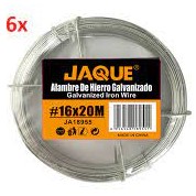 ALAMBRE GALVANIZADO 18MM X 25MT