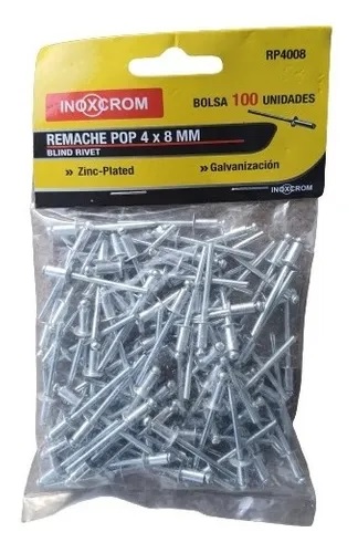 REMACHE POP 4.8 X 12MM CAJA