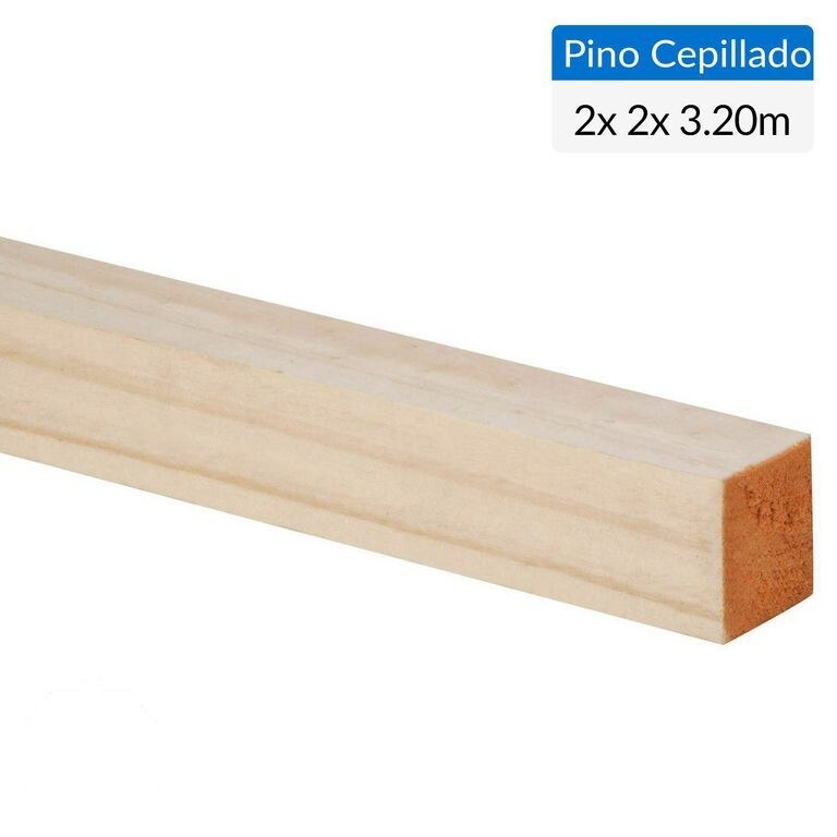 PINO CEPILLADO 2X2" X 3.20MT