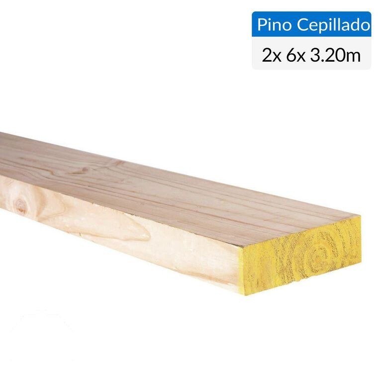 VIGA CEPILLADA 2X6 6MT