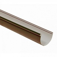 CANAL PVC DE AGUA CAFE 4 MTS