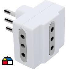 ADAPTADOR TRIPLE LADRON 10A MEC