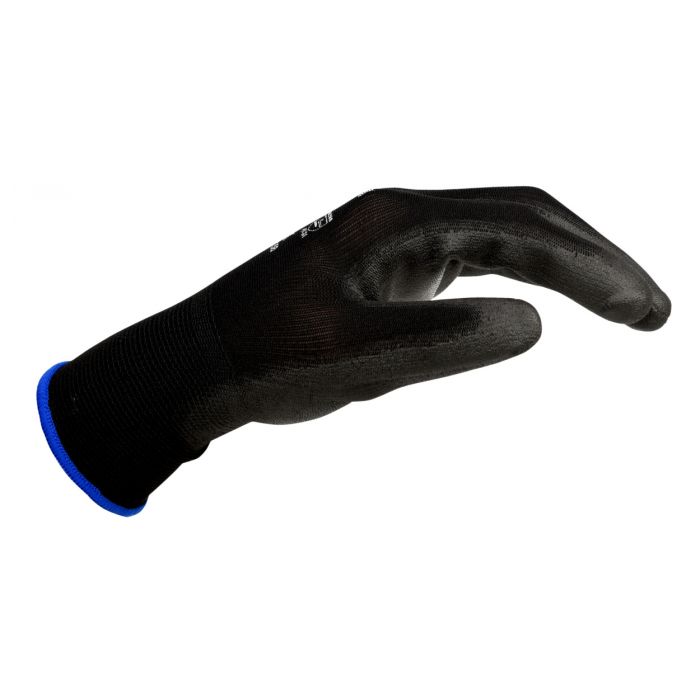 GUANTE PU MICROPOR NEGRO WURTH