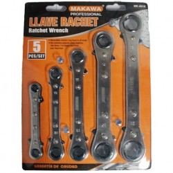 JUEGO LLAVE CHICHARRA 5PCS FERRETOOLS
