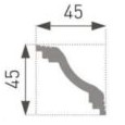 MOLDURA E40 45X45 2MT (J)