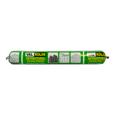 SILICONA ESTRUCTURAL PATE 600ML NEGRA VALKOLOR