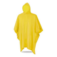 MANTA O CAPA DE AGUA IMPERMEABLE AMARILLA