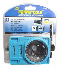 JUEGO PARA INSTALAR CERRADURAS FERRETOOLS