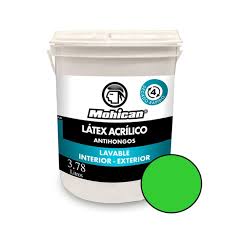 LATEX ACRILICO MOHICAN 1 GALON VERDE MANZANA