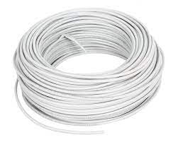 CABLE EVA 2.5MM BLANCO ROLLO 10MT
