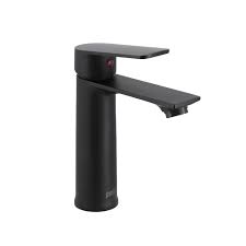 MONOMANDO LAVATORIO QUEENS NEGRO MATE PLUMBER