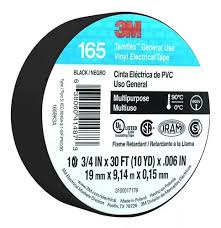 HUINCHA AISLADORA NEGRA 3M 165 18MT