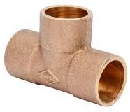 TEE BRONCE 1/2"