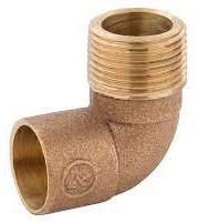 CODO BRONCE HE 1/2"