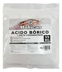 ACIDO BORICO MATA CUCARACHA 1/2 KG