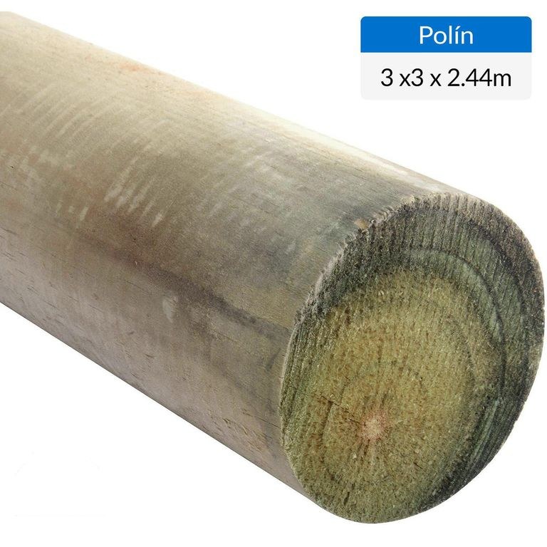 POSTE IMPREGNADO 4-5" X 5MT
