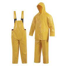TRAJE IMPERMEABLE T/M JARDINERA/CHAQUETA AMARILLO BUFALO