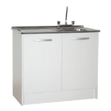 LAVAPLATO CON MUEBLE BLANCO C/DESAGUE 100X50 IZQ O DER