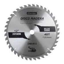DISCO MADERA 12" 24D UYUSTOOLS