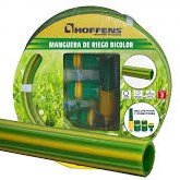 SET MANGUERA 1/2" C/ACC BICOLOR ROLLO 10MT HOFFENS