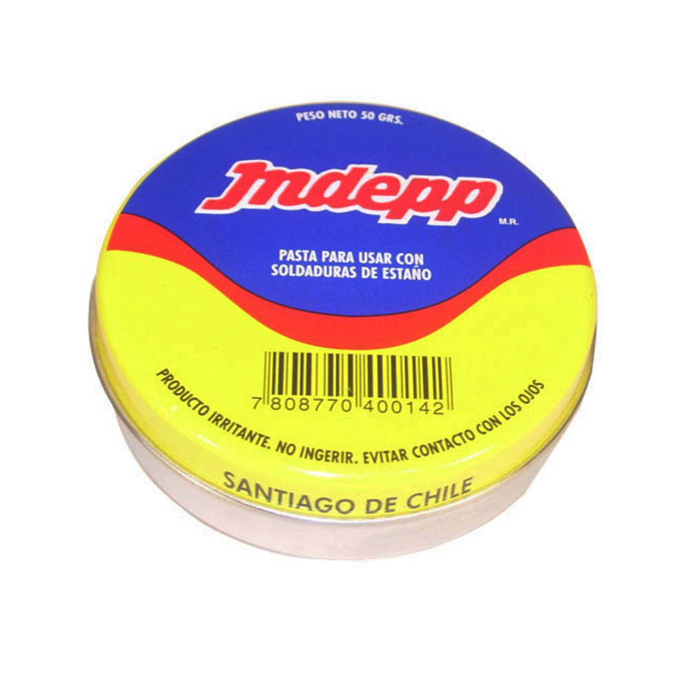 PASTA DE SOLDAR ESTAÑO 50GRS INDEPP