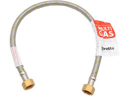 FLEXIBLE GAS 1/2X1/2 HI-HI 100CM STRETTO