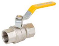 LLAVE PASO GAS MANILLA AMARILLA 1/2