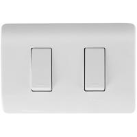 INTERRUPTOR EMBUTIDO DOBLE 9/15
