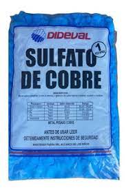 SULFATO DE COBRE 1KG DIDEVAL