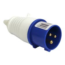 ENCHUFE MACHO VOLANTE INDUSTRIAL 2P+T 32A