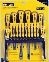 SET DESTORNILLADOR 18 PCS UYUSTOOLS