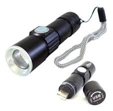 LINTERNA MANO FLASHLIGHT USB