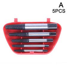 JUEGO EXTRACTOR TORNILLO 5 PCS MAKAWA