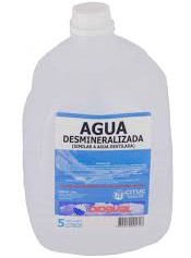 AGUA DESMINERALIZADA 5LT DIDEVAL