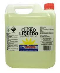CLORO LIQUIDO PISCINA BIDON 5LT DIDEVAL