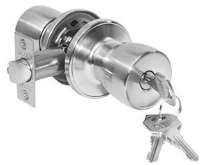 CERRADURA TUBULAR DORMITORIO INOX SAFER 615