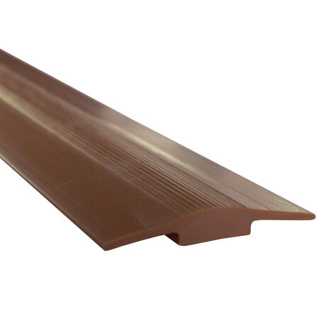 CUBREJUNTA PLANA PVC 1MT CAFE