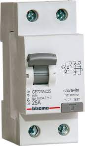 DIFERENCIAL 2X25-30MA BTICINO