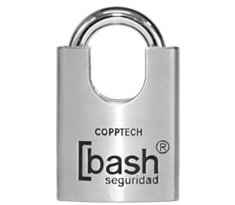 CANDADO NIQUEL C/ CUBRE GANCHO SSCG 60MM BASH
