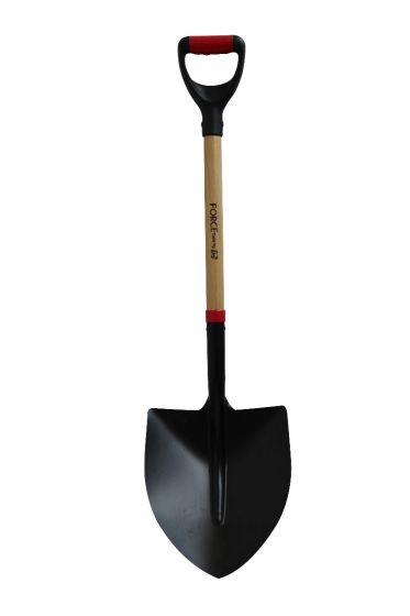 PALA FORCE PUNTA DE HUEVO MANGO MADERA ASA LIOI