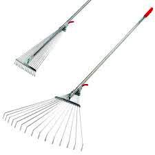 RASTRILLO BARRE HOJA JARDIN REGULABLE