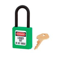 CANDADO DE BLOQUEO DIELECTRICO VERDE