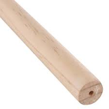 BARRA CORTINA MADERA 28MM X 2.00 MT