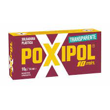 SOLDADURA PLASTICA POXIPOL TRANSPARENTE  14 ML
