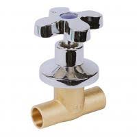 LLAVE PASO CAMPANA 3/4" STRETTO