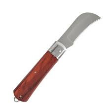 CUCHILLO CORTA PLUMA CURVO KP