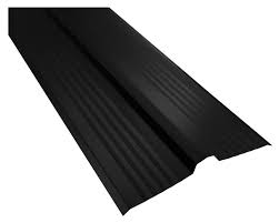 CABALLETE TEJA CONTINUA NEGRO 0.40 X 3MTS