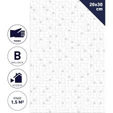CERAMICA MURO SQUARE BRILLANTE 20X30 1.5M2