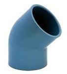 CODO PVC HIDRAULICO 32 MM 45º