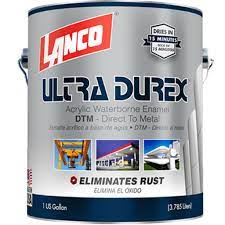 ESMALTE ACRILICO 3 EN 1 ULTRA DUREX BLANCO 1/4 GL LANCO